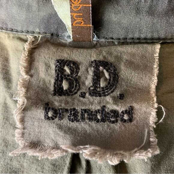 By Deep Branded camouflage button front army jacket with pockets size Medium‎ - Picture 14 of 15